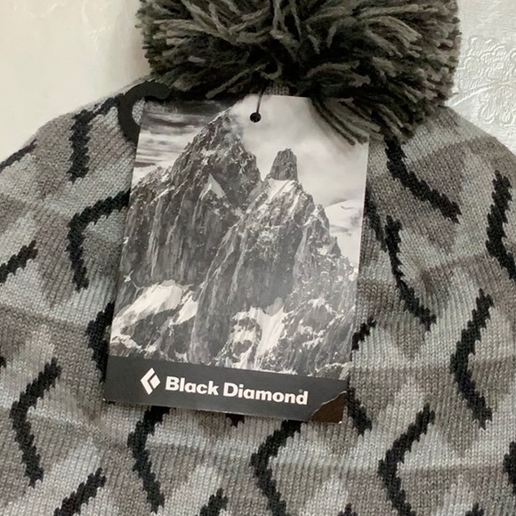 Black Diamond POM BEANIE - Grey Icon - Picture 8 of 12